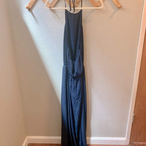 Showmeyourmumu bridesmaid dress. Navy blue. X-Small. - Picture 3 of 3